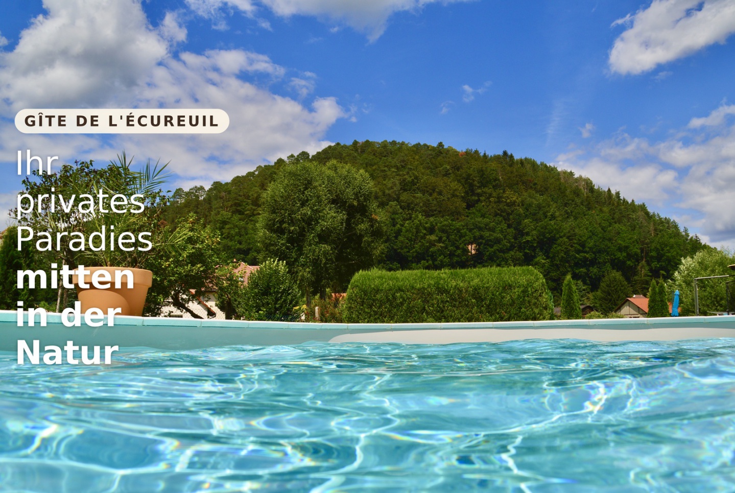 Ferienhaus mit privatem Pool und Jacuzzi in Sturzelbronn, Nordvogesen, Elsass-Mosel