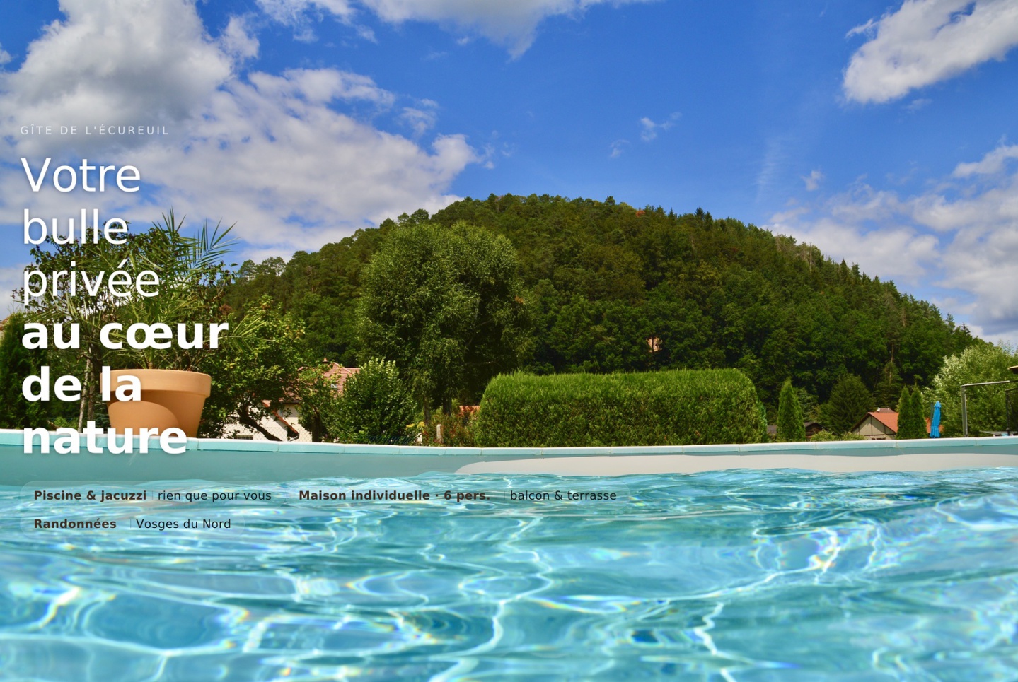 Gite dans les Vosges du Nord Alsace Moselle à Sturzelbronn avec Piscine privée, proche de Bitche et Niederbronn. Ferienhaus mit pool Elsass, Vakantiehuis Noordelijke Vogezen